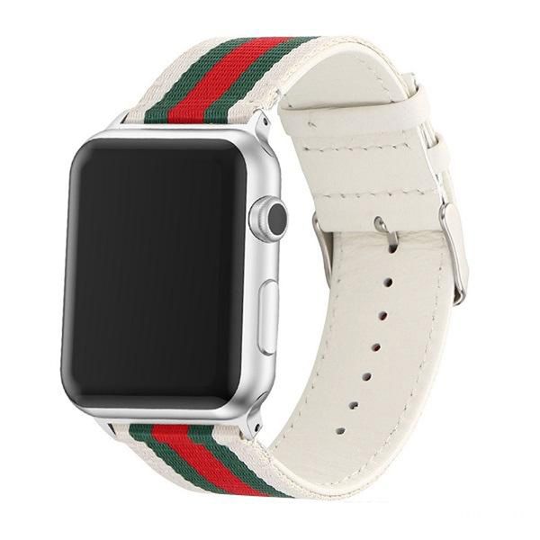 Nylon leather watchband for apple watch band 42mm 38mm iwatch 1 2 3 band leather trap port bracelet new fa hion tripe 50pc dhl
Nylon leather watchband for apple watch band 42mm 38mm iwatch 1 2 3 band leather trap port bracelet new fa hion tripe 50pc dhl