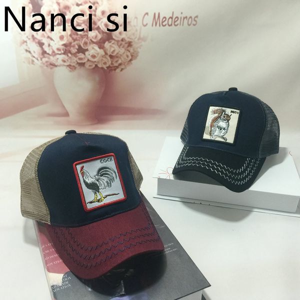 nanci si cock embroidery baseball cap eat chicken snapback caps casquette hats breathable mesh hip hop dad hats for unisex, Blue;gray
nanci si cock embroidery baseball cap eat chicken snapback caps casquette hats breathable mesh hip hop dad hats for unisex, Blue;gray