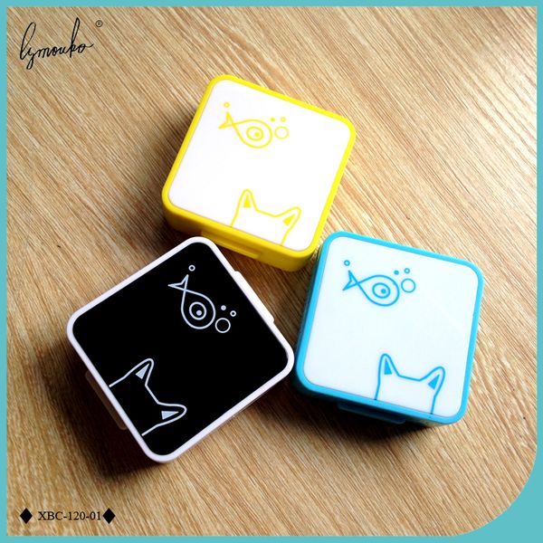lymouko cute little water bubble fish cat ear portable with mirror contact lens case for women holder lenses container box
lymouko cute little water bubble fish cat ear portable with mirror contact lens case for women holder lenses container box