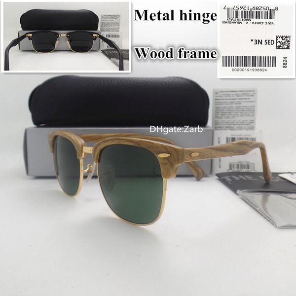 g15 glass lens men women pilot sunglasses uv400 plank wood frame hinge circle 51mm vintage wooden eyeglass with box case, White;black
g15 glass lens men women pilot sunglasses uv400 plank wood frame hinge circle 51mm vintage wooden eyeglass with box case, White;black
