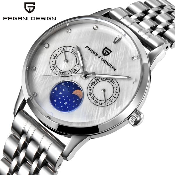 pagani design ladies fashion quartz watch women leather casual dress women's watch rose gold crystal reloje mujer montre femme, Slivery;brown
pagani design ladies fashion quartz watch women leather casual dress women's watch rose gold crystal reloje mujer montre femme, Slivery;brown