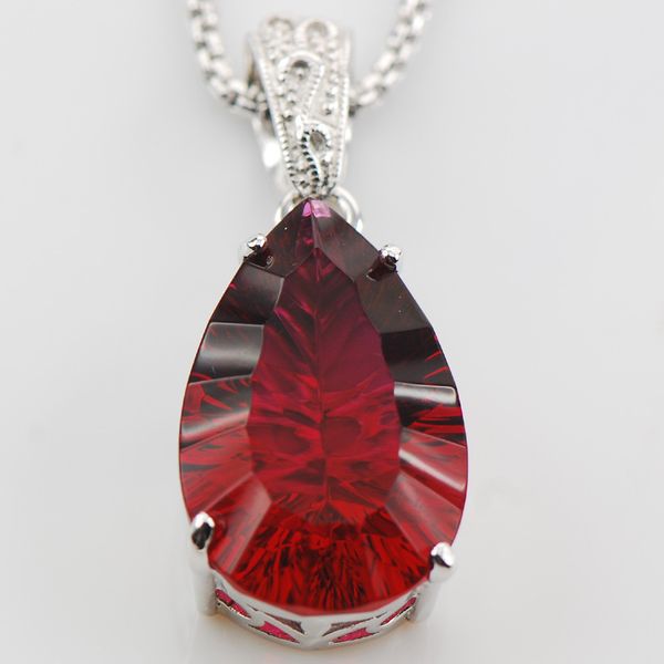 huge concave cut garnet 925 sterling silver pendant te562, Black
huge concave cut garnet 925 sterling silver pendant te562, Black