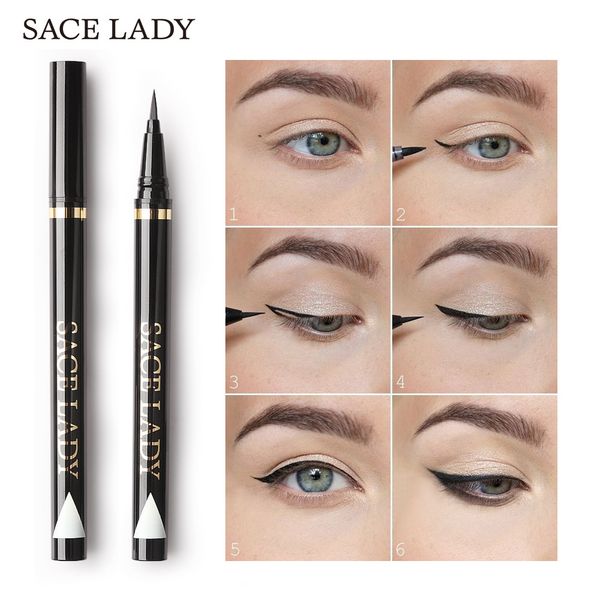 sace lady liquid eyeliner waterproof makeup black eye liner pencil long lasting make up smudge-proof pen natural brand cosmetic
sace lady liquid eyeliner waterproof makeup black eye liner pencil long lasting make up smudge-proof pen natural brand cosmetic