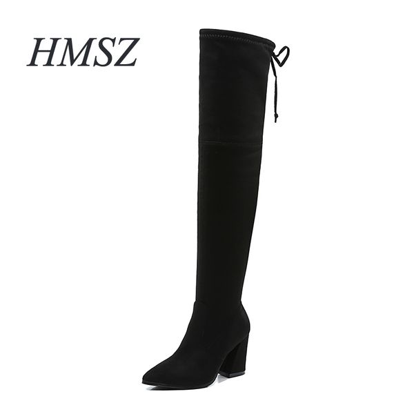 hmsz autumn winter fashion women's high-heel over-the-knee boots slip-on pointed toe concise woman boot us5-8.5 black
hmsz autumn winter fashion women's high-heel over-the-knee boots slip-on pointed toe concise woman boot us5-8.5 black