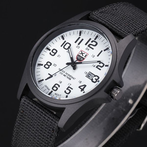 2018 new arrival brand xinew army watches for men unique nylon strap calendar casual quartz watch reloj hombre marca original, Slivery;brown
2018 new arrival brand xinew army watches for men unique nylon strap calendar casual quartz watch reloj hombre marca original, Slivery;brown