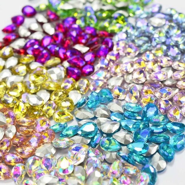 10pcs large glass nail glitter rhinestones ab color gradient decoration water drop clear 3d tip diy for polish nail art sa104, Silver;gold
10pcs large glass nail glitter rhinestones ab color gradient decoration water drop clear 3d tip diy for polish nail art sa104, Silver;gold