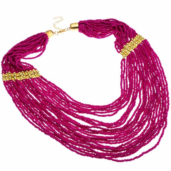 21 colors perfect match jewelry colorful fashion multicolor chain style pretty handmade beads bib pendant necklace, Silver
21 colors perfect match jewelry colorful fashion multicolor chain style pretty handmade beads bib pendant necklace, Silver