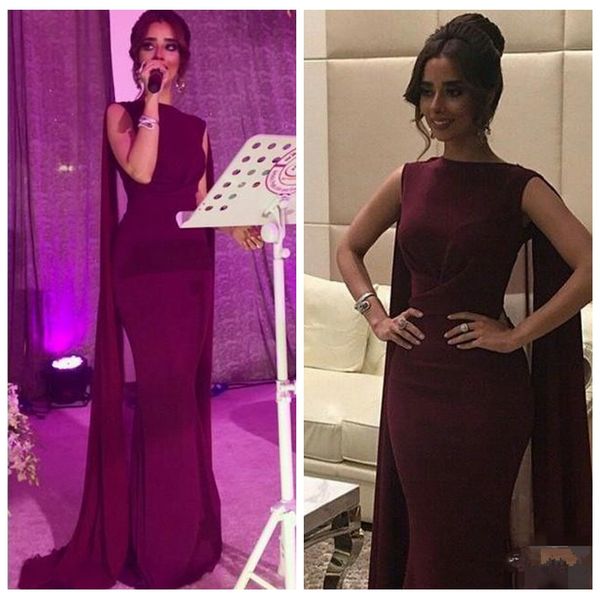 formal mermaid evening party dresses 2018 dark red slim chiffon custom prom dress long myriam fares celebrity gowns vintage, Black;red
formal mermaid evening party dresses 2018 dark red slim chiffon custom prom dress long myriam fares celebrity gowns vintage, Black;red