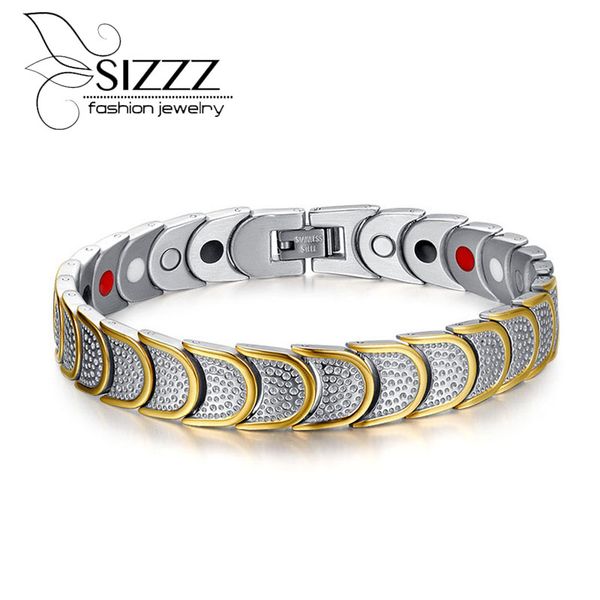 brand new women multi fuction men magnetic bracelet jewelry healthy care carbon bracelets&bangles for men, Golden;silver
brand new women multi fuction men magnetic bracelet jewelry healthy care carbon bracelets&bangles for men, Golden;silver