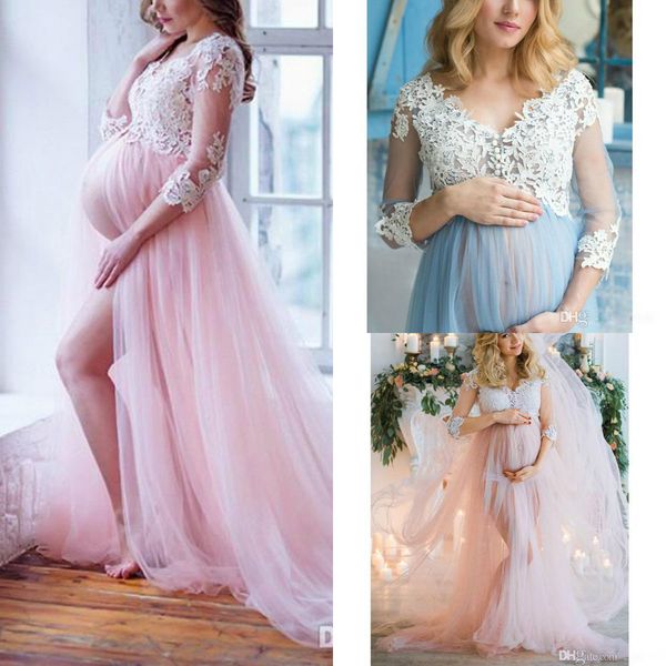 2019 женщины pregant платья линия аппликации развертки поезд v шеи развертки поезд иллюзия кружева свадебное платье на заказ плюс размер сва, White
2019 женщины pregant платья линия аппликации развертки поезд v шеи развертки поезд иллюзия кружева свадебное платье на заказ плюс размер сва, White