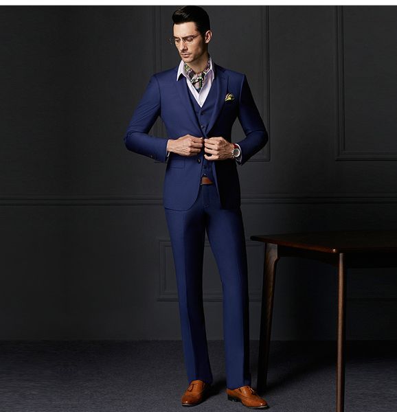 and fine handsome navy blue notch lapel wedding groom tuxedos men suits wedding/prom/dinner man blazer(jacket+tie+vest+pants, Black;gray 
and fine handsome navy blue notch lapel wedding groom tuxedos men suits wedding/prom/dinner man blazer(jacket+tie+vest+pants, Black;gray