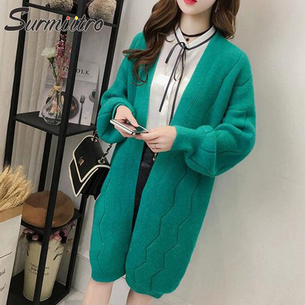 surmiitro long cardigan female 2018 autumn winter new korean knitted sweater women long sleeve coat tricot loose cardigan femme, White;black
surmiitro long cardigan female 2018 autumn winter new korean knitted sweater women long sleeve coat tricot loose cardigan femme, White;black