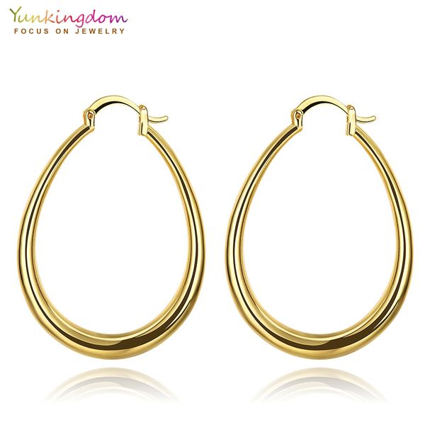 whole saleyunkingdom big oval circle hoop earrings for women punk earring 2017, Golden;silver
whole saleyunkingdom big oval circle hoop earrings for women punk earring 2017, Golden;silver