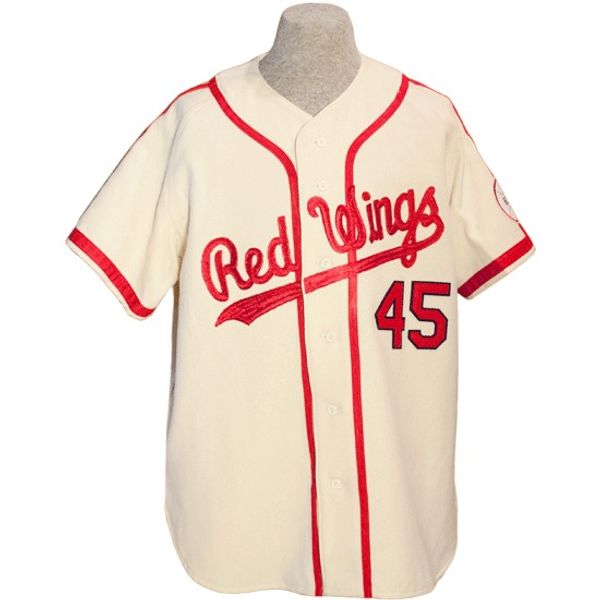 Rochester Red Wings 1962 Home Jersey 100% Stitched Embroidery Logos Vintage Baseball Jerseys Custom Any Name Any Number Free Shipping
Rochester Red Wings 1962 Home Jersey 100% Stitched Embroidery Logos Vintage Baseball Jerseys Custom Any Name Any Number Free Shipping
