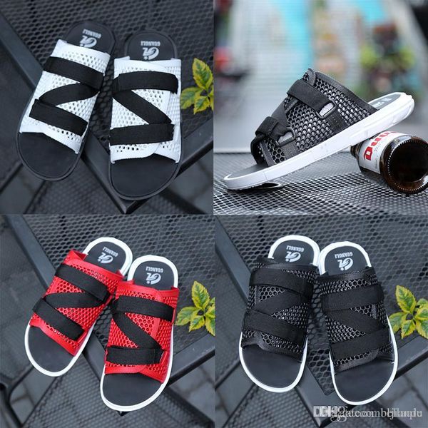 good quality summer slippers designer sandals men hollow out breathable beach flip flops casual slip-on flats sandals men shoes size 37-44, Black
good quality summer slippers designer sandals men hollow out breathable beach flip flops casual slip-on flats sandals men shoes size 37-44, Black