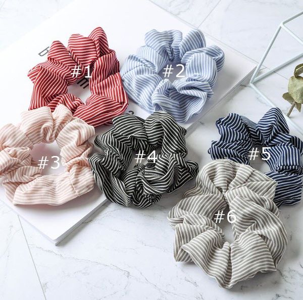 5 Color Women Girls Stripe Cloth Elastic Ring Hair Ties Accessories Ponytail Holder Hairbands Rubber Band Scrunchies
5 Color Women Girls Stripe Cloth Elastic Ring Hair Ties Accessories Ponytail Holder Hairbands Rubber Band Scrunchies
