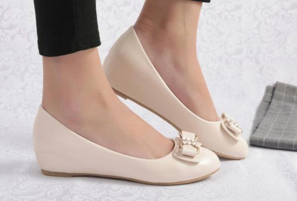 send 2018 new style spring and summer shallow mouth korean slope heel women single shoes, Black
send 2018 new style spring and summer shallow mouth korean slope heel women single shoes, Black