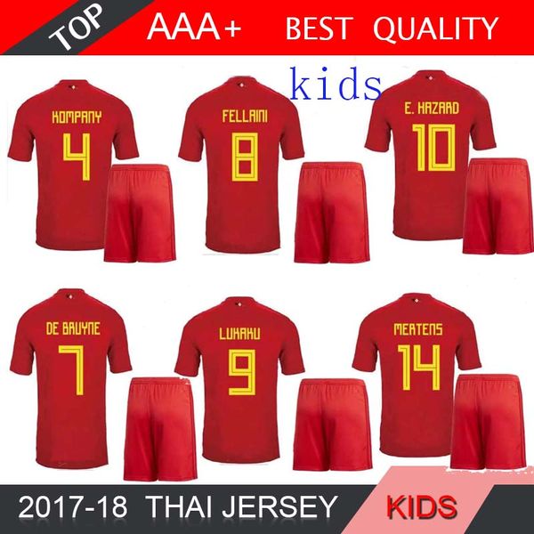 2018 belgium world cup kids soccer jersey lukaku fellaini e hazard nainggolan de bruyne soccer jersey 18 19 belgium boy thailand quality, Black
2018 belgium world cup kids soccer jersey lukaku fellaini e hazard nainggolan de bruyne soccer jersey 18 19 belgium boy thailand quality, Black