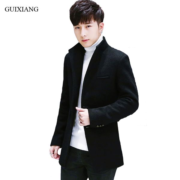 men's wool & blends 2021 arrival winter style men boutique woolen overcoat fashion casual solid slim leisure jacket dress size m-5xl, Black
men's wool & blends 2021 arrival winter style men boutique woolen overcoat fashion casual solid slim leisure jacket dress size m-5xl, Black