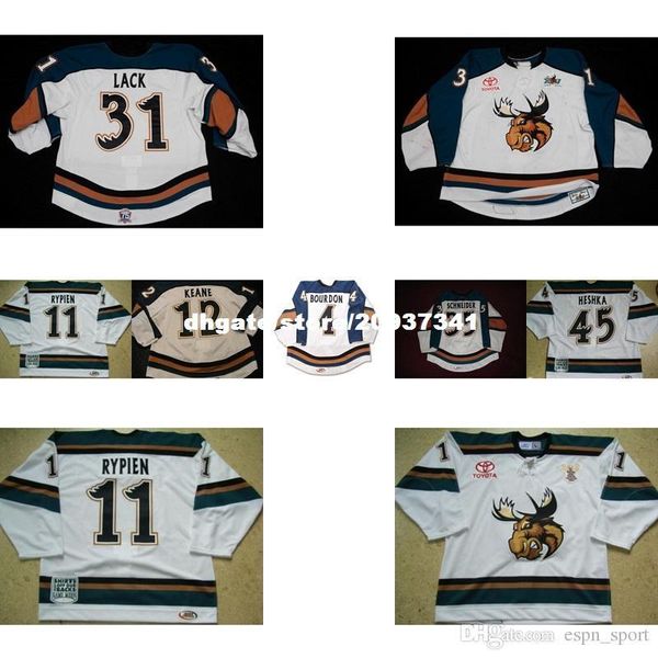 custom 2017 new ahl mens womens kids manitoba moose 31 eddie lack 11 rypien 100% embroidery custom ice hockey jerseys goalit cut, Black;red
custom 2017 new ahl mens womens kids manitoba moose 31 eddie lack 11 rypien 100% embroidery custom ice hockey jerseys goalit cut, Black;red