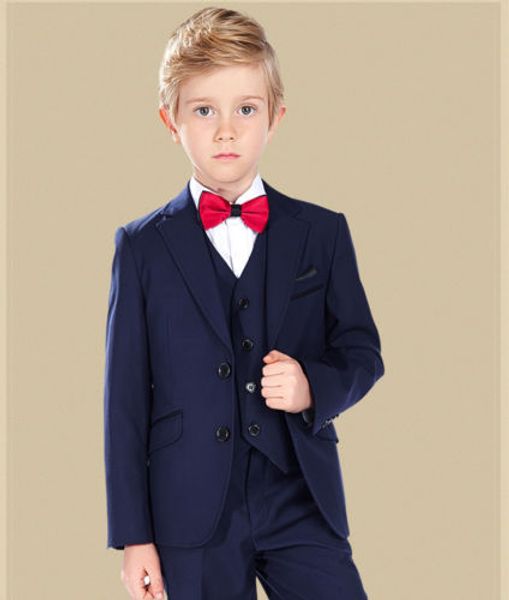 little boy quality boy suit three-piece suit (jacket + pants + vest) boy prom party dress children graduation ceremony formal dress, Black
little boy quality boy suit three-piece suit (jacket + pants + vest) boy prom party dress children graduation ceremony formal dress, Black