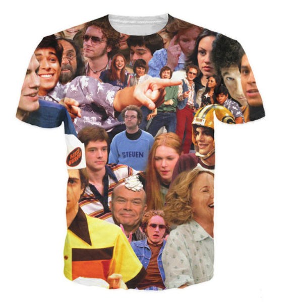 new arrival men/women that 70s show 3d printed t-shirt summe style fashion casual t-shirt s-xxxxxxxl u542, White;black
new arrival men/women that 70s show 3d printed t-shirt summe style fashion casual t-shirt s-xxxxxxxl u542, White;black