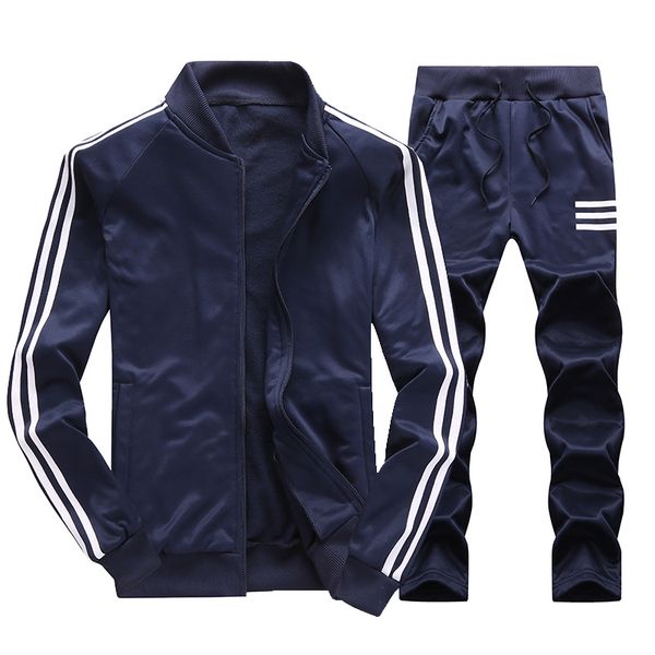 men sportswear sporting suit zip up sport jacket sweater sweatshirt+pants running jogging leisure fitness workout set tracksuit, Black;blue
men sportswear sporting suit zip up sport jacket sweater sweatshirt+pants running jogging leisure fitness workout set tracksuit, Black;blue