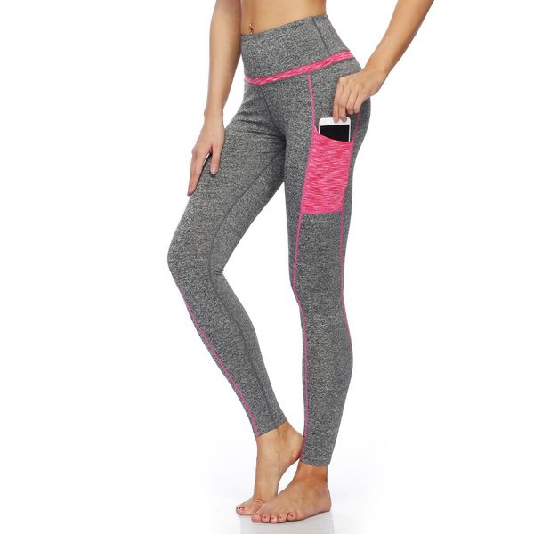 yoga pant women pocket high waist tight elastic soft slim leggings running workout gym sports pants breathable quick dry, White;red
yoga pant women pocket high waist tight elastic soft slim leggings running workout gym sports pants breathable quick dry, White;red