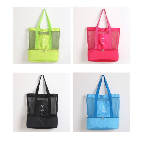 handbag shoulder bag double layer picnic bag man and woman sports mesh bag home collection
handbag shoulder bag double layer picnic bag man and woman sports mesh bag home collection