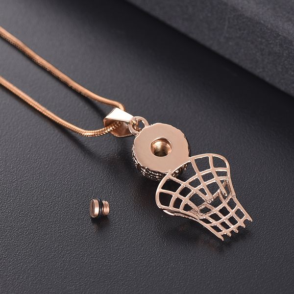 ijd10522 rose gold basketball urn stainless steel cremation jewelry with screw hold your loved ones ashes funeral casket, Silver
ijd10522 rose gold basketball urn stainless steel cremation jewelry with screw hold your loved ones ashes funeral casket, Silver