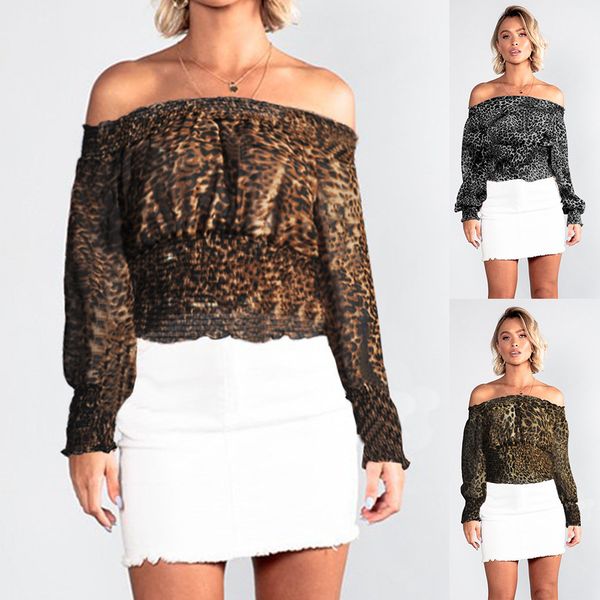 2018 mujeres blusa leopardo camisa de impresión de manga larga cuello en v top blusas sueltas maš tamaño camisa de gasa camisa femini sj1853, White
2018 mujeres blusa leopardo camisa de impresión de manga larga cuello en v top blusas sueltas maš tamaño camisa de gasa camisa femini sj1853, White
