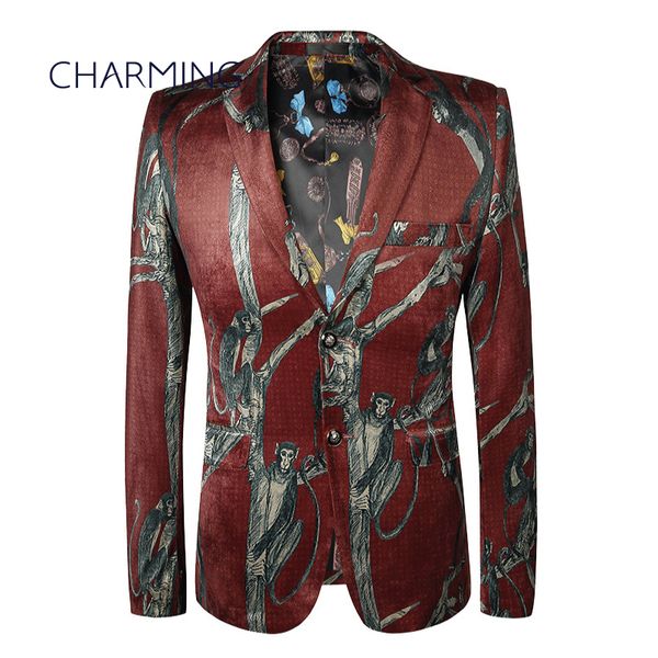 mens suit coat men's suits high-end custom gold velvet fabric print design gentleman dress suitable for singers, dancers, Black;gray
mens suit coat men's suits high-end custom gold velvet fabric print design gentleman dress suitable for singers, dancers, Black;gray