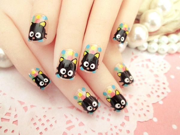 24pcs fashion long fake nails tips cute cat style false nails tips fake nail with glue for fashion girls, Red;gold
24pcs fashion long fake nails tips cute cat style false nails tips fake nail with glue for fashion girls, Red;gold