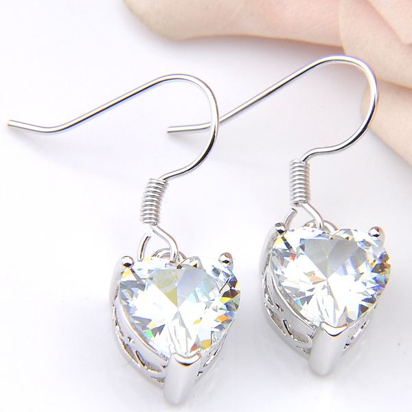 luckyshine 12 pair weddings jewelry heart cut 925 silver dangle earrings white z gems for women hook dangles earrings
luckyshine 12 pair weddings jewelry heart cut 925 silver dangle earrings white z gems for women hook dangles earrings