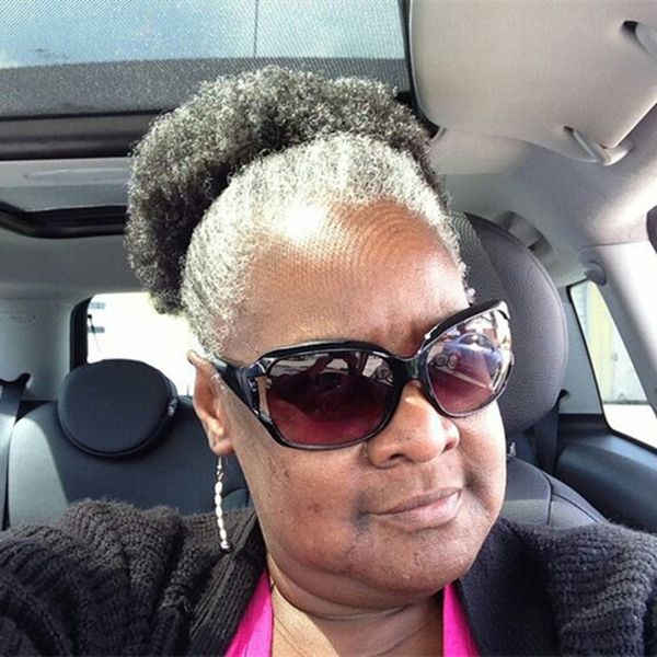 gray hair kinky culry ponytail hair extension 100% real brazilian virgin hair ponytail afro puff drawstring ponytails grey 100g 120g, Black
gray hair kinky culry ponytail hair extension 100% real brazilian virgin hair ponytail afro puff drawstring ponytails grey 100g 120g, Black