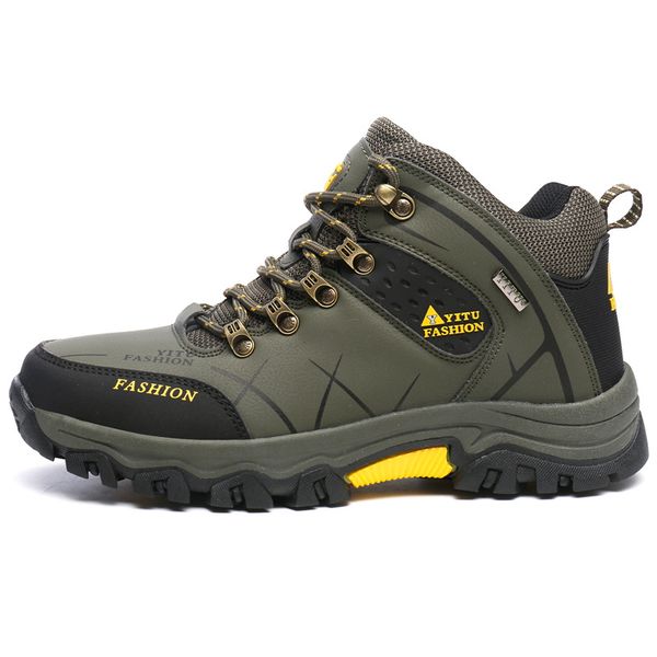 mountain big size sport anti-slippery hiking shoes mens outdoor trainers 75