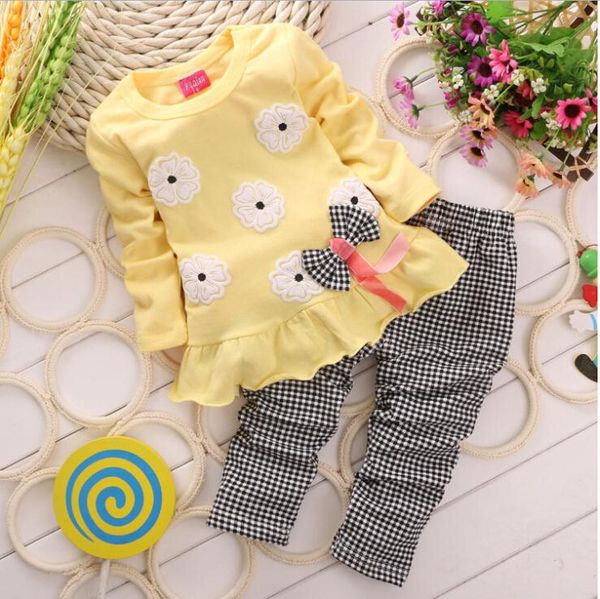 children girl clothing long sleeve set heart flower bowknowt cute 2pcs clothes kids twinset t shirt+pants legging, White
children girl clothing long sleeve set heart flower bowknowt cute 2pcs clothes kids twinset t shirt+pants legging, White