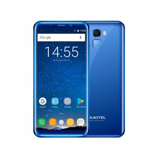 

5000 мАч 5 В / 2A Быстрая зарядка OUKITEL K5000 4G LTE Отпечаток пальца 4 ГБ 64 ГБ Octa Core MTK6750T 5,7-дюймовый IPS 1440 * 720 HD + 21MP Камера GPS-смартфон