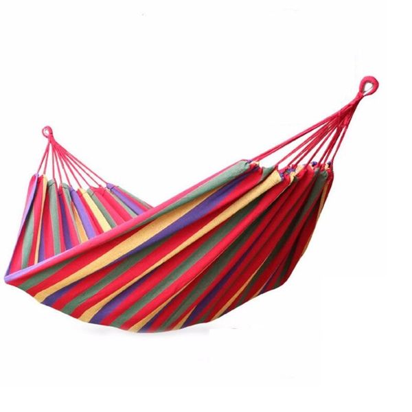 

30pcs 190*80cm portable hammock hamac outdoor leisure bed hanging bed sleeping canvas swing hammocks camping hunting za0941