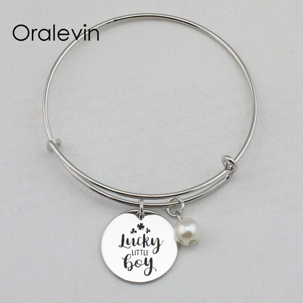 lucky little boy inspirational hand stamped engraved pendant expandable bracelet metal stamped jewelry,10pcs/lot,#ln2318b, Black
lucky little boy inspirational hand stamped engraved pendant expandable bracelet metal stamped jewelry,10pcs/lot,#ln2318b, Black