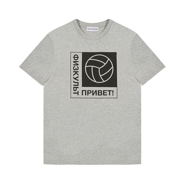 sleeve printed gosha volleyball short casual designer tshirts summer tees crew female neck women men solid color male rbptv, Black
sleeve printed gosha volleyball short casual designer tshirts summer tees crew female neck women men solid color male rbptv, Black