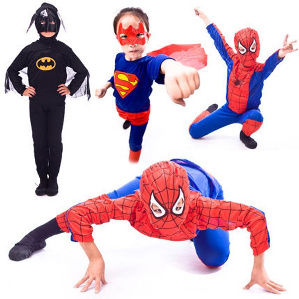 new 2018 halloween performance apparel children's clothing spider man bat man super suit for child party dress for kid
new 2018 halloween performance apparel children's clothing spider man bat man super suit for child party dress for kid