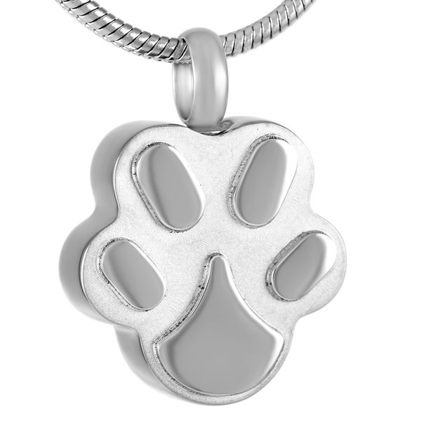 stainless steel cremation jewelry pet paw necklace memorial ashes pendant women men charm necklaces, Silver
stainless steel cremation jewelry pet paw necklace memorial ashes pendant women men charm necklaces, Silver