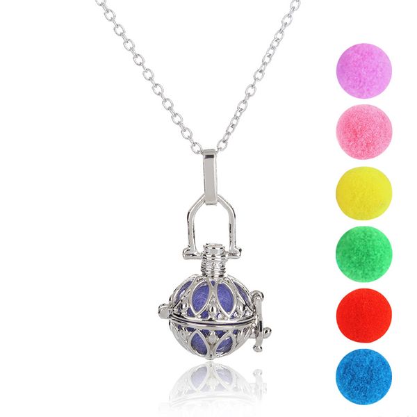 fashion aromatherapy essential oil 316l stainless steel perfume diffuser locket hollow cage sunflower pattern necklaces for pregnant women, Silver
fashion aromatherapy essential oil 316l stainless steel perfume diffuser locket hollow cage sunflower pattern necklaces for pregnant women, Silver