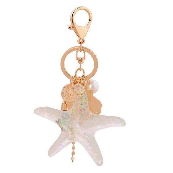 cute starfish pearl shell key chain crystal pendant keyring couple keychain nice keyfob gift, Slivery;golden
cute starfish pearl shell key chain crystal pendant keyring couple keychain nice keyfob gift, Slivery;golden
