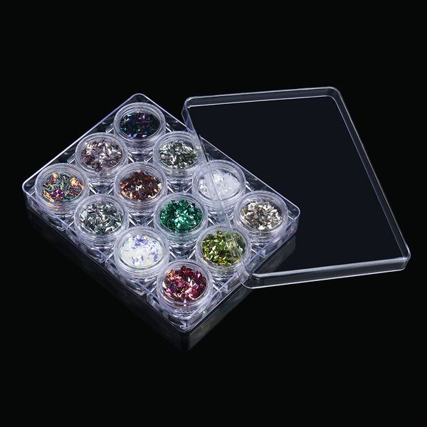 out 12 color/set stereoscopic rhombus nail art decoration glitter maquiagem profissional full c0913, Silver;gold
out 12 color/set stereoscopic rhombus nail art decoration glitter maquiagem profissional full c0913, Silver;gold