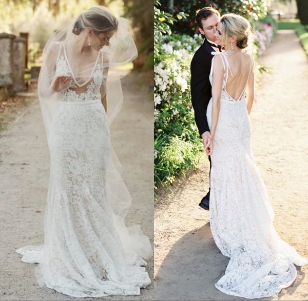 lace wedding dresses with pocket 2018 new deep v neck backless trumpet long beach bridal dress mermaid country wedding gowns backless, White
lace wedding dresses with pocket 2018 new deep v neck backless trumpet long beach bridal dress mermaid country wedding gowns backless, White