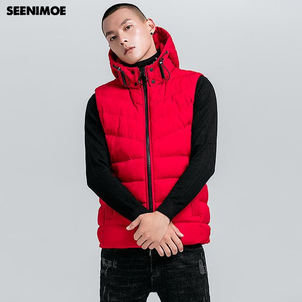 seenimoe жилет пальто мужчины 2018 зима теплая без рукавов куртка мужчины зима жилет мужские сплошной цвет случайные пальто мужские плюс раз, Black;white
seenimoe жилет пальто мужчины 2018 зима теплая без рукавов куртка мужчины зима жилет мужские сплошной цвет случайные пальто мужские плюс раз, Black;white