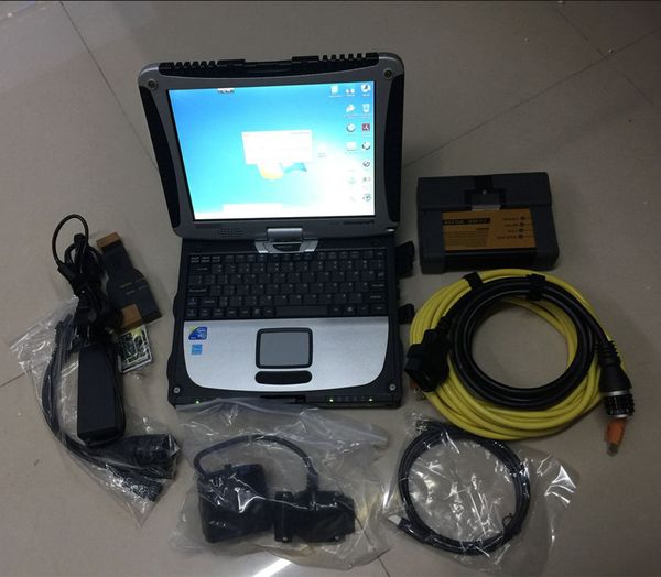 car&motorcycle for bmw diagnostic tool scanner icom a2 b c d with cf19 lapcf 19 toughbook hdd 1000gb expert mode 64bit