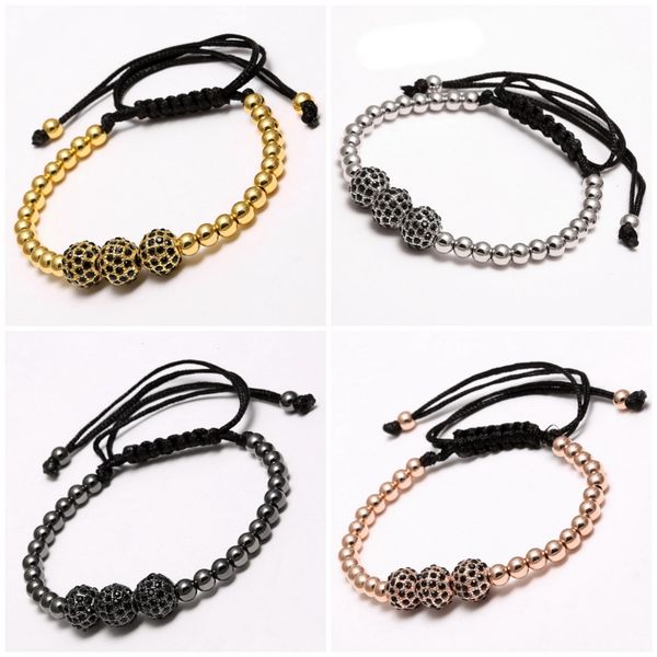 8mm cz ball beads braiding macrame men bracelet for men jewelry 2018 4mm copper beads charm bracelets bangles gift d723l, Golden;silver
8mm cz ball beads braiding macrame men bracelet for men jewelry 2018 4mm copper beads charm bracelets bangles gift d723l, Golden;silver